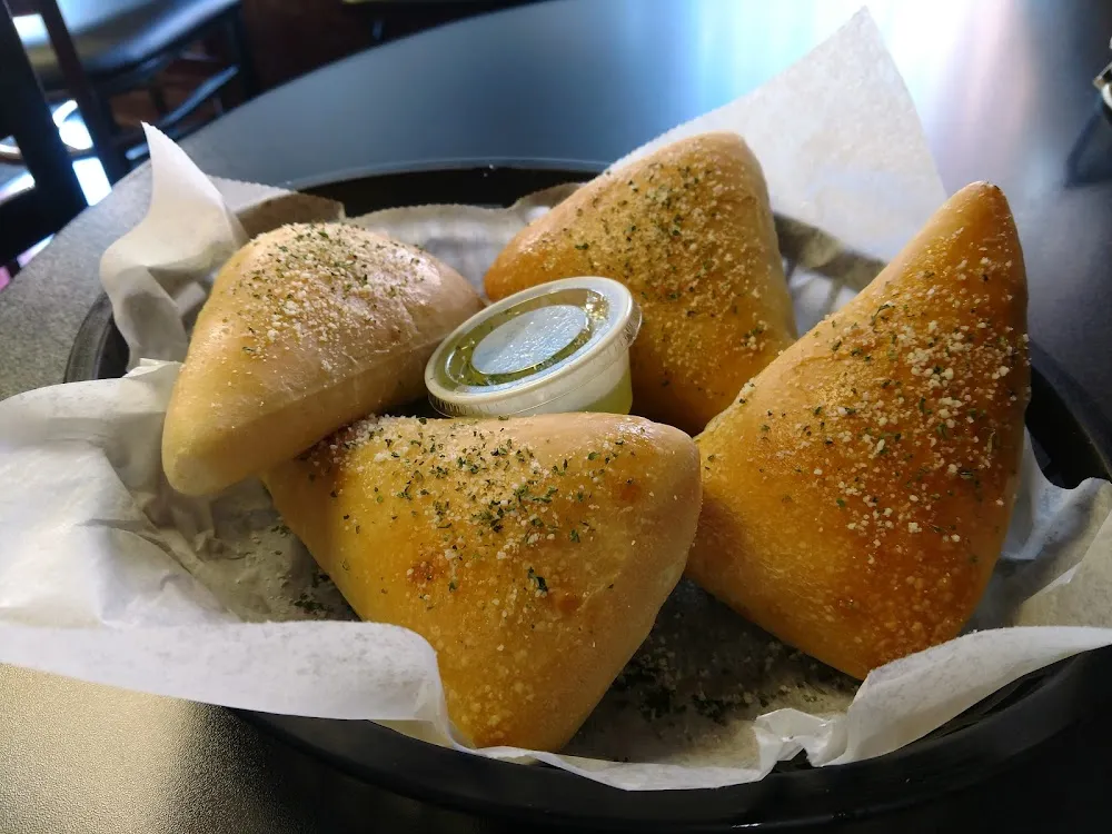 Handmade Bread with Dipping Oil